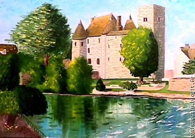 Le Chateau de Nemours / vendu